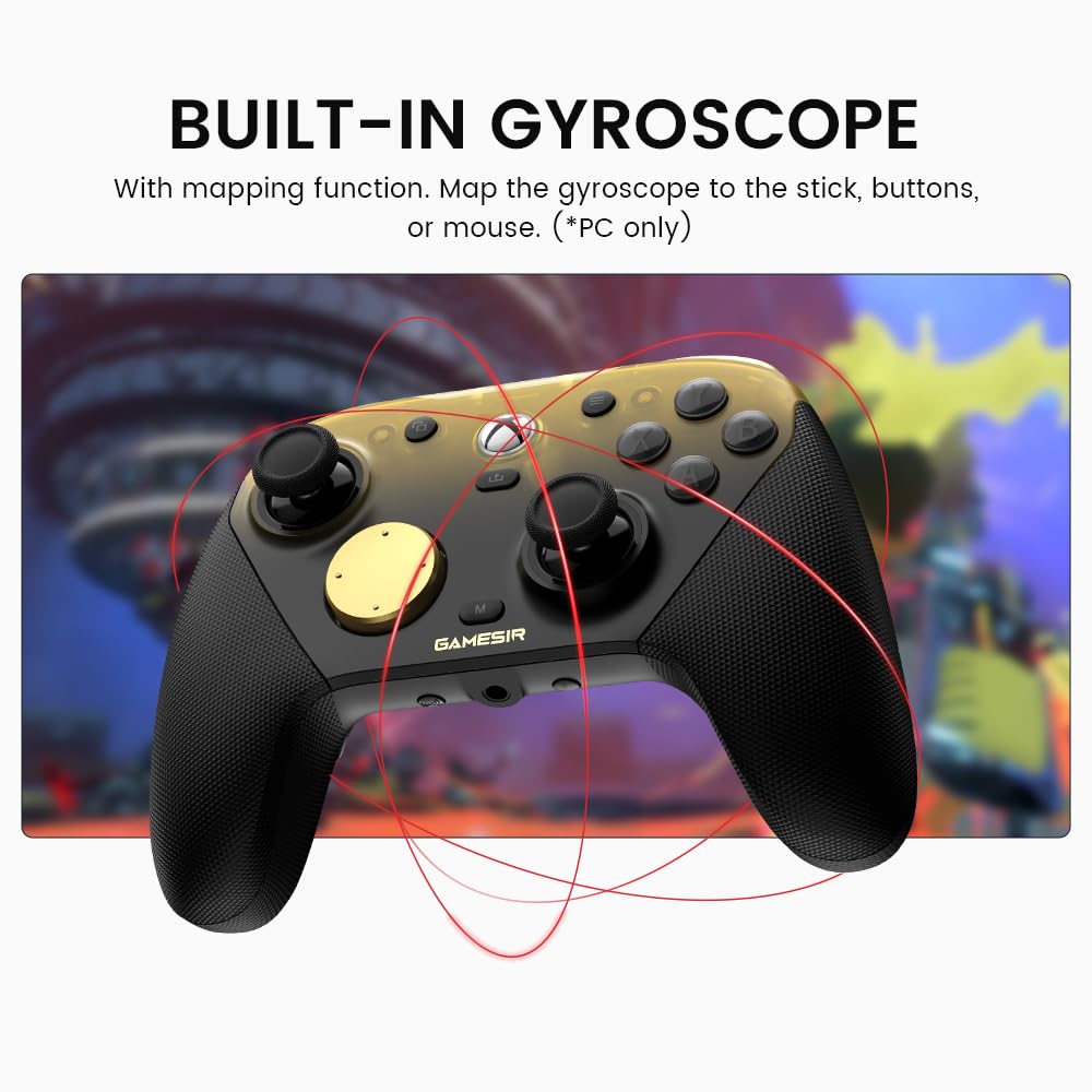 GameSir G7 Pro Wired Controller for Xbox Series X|S, Xbox One, Wireless Gamepad for PC&Android with TMR Sticks, Hall Effect Analog Triggers, 1000Hz Polling Rate, 3.5mm Audio Jack - Black