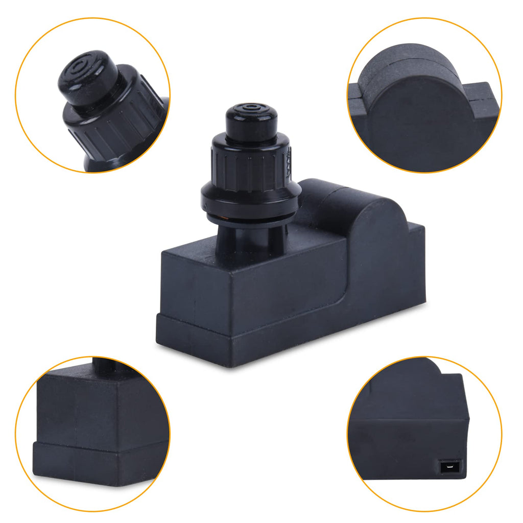 GasSaf Spark Generator 1 Outlet Push Button Electronic Igniter Ignitor Gas Grill Replacement for Broil King, Broil-Mate, Sterling, Jackson, Napoleon, Silver Chef, BBQ Pro, BBQ Tek and Others