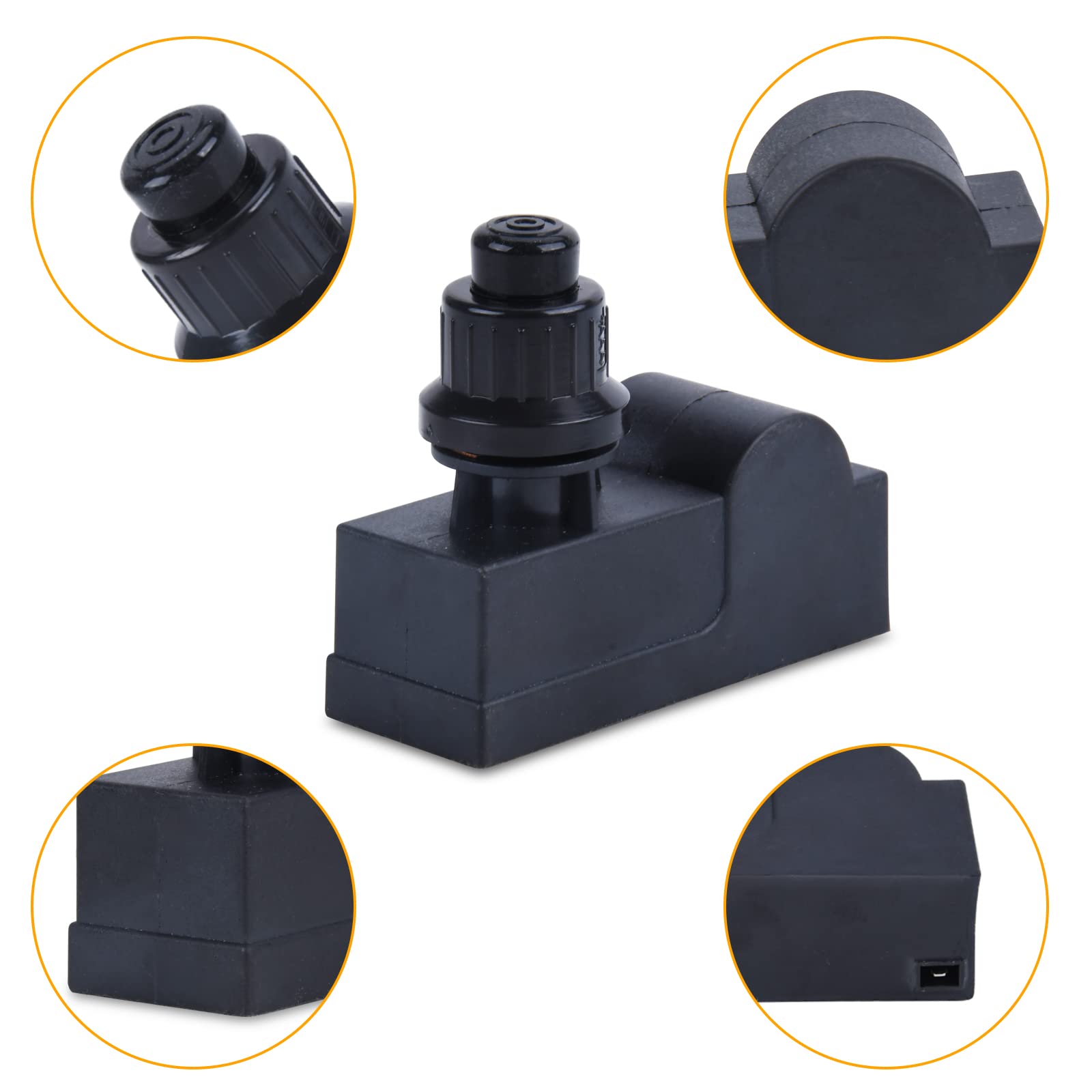 GasSaf Spark Generator 1 Outlet Push Button Electronic Igniter Ignitor Gas Grill Replacement for Broil King, Broil-Mate, Sterling, Jackson, Napoleon, Silver Chef, BBQ Pro, BBQ Tek and Others