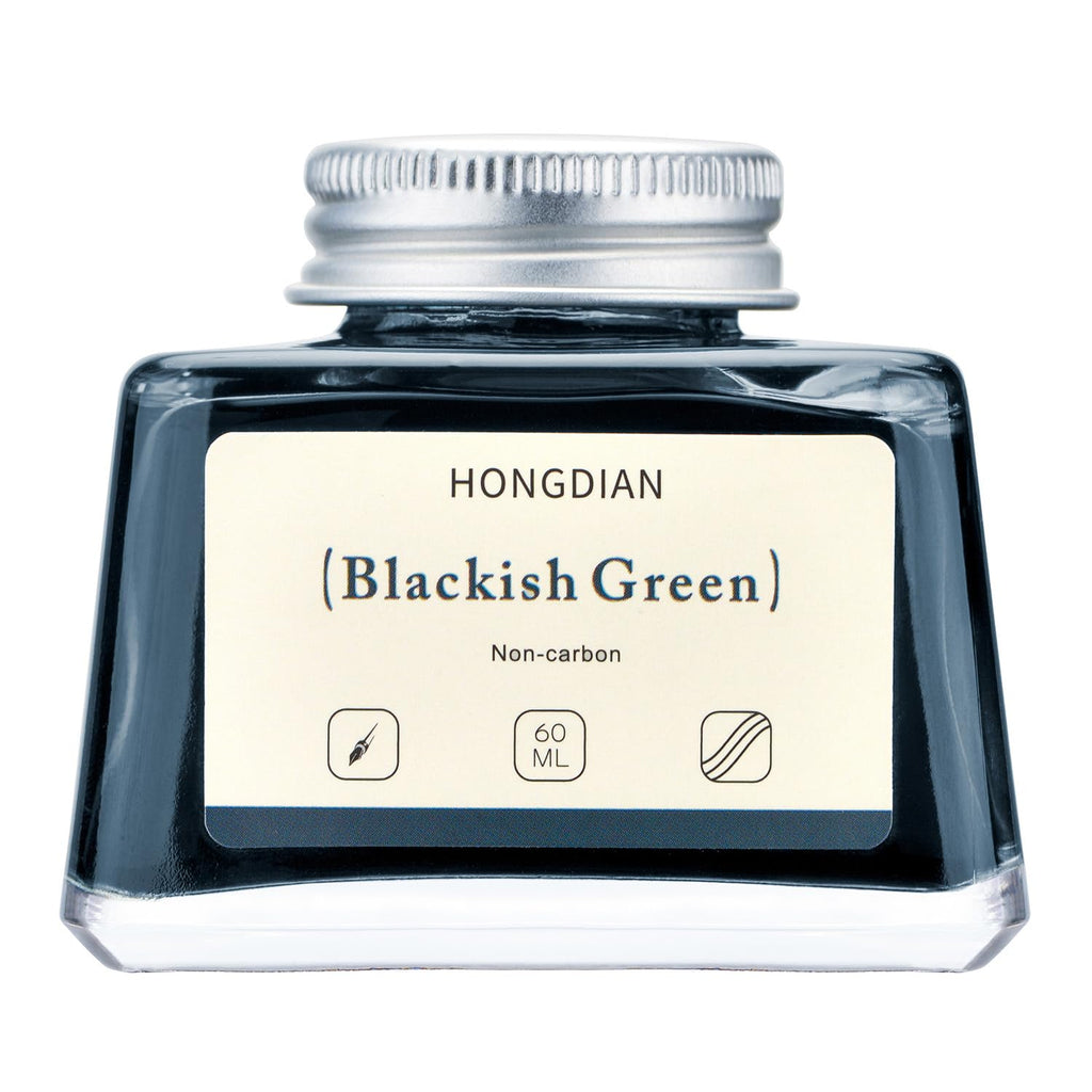Asvine Hongdian Fountain Pen Bottled Ink Black, 60ml Fountain Pen Bottled Ink, Non Carbon