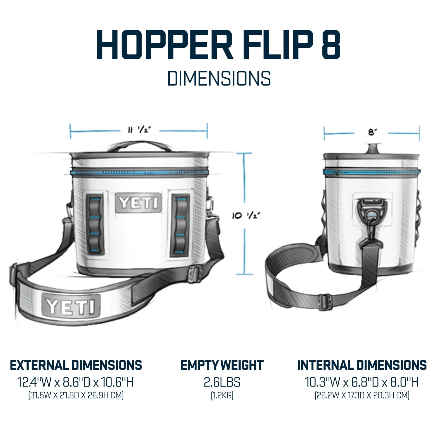 YETI Hopper Flip 8 Portable Soft Cooler