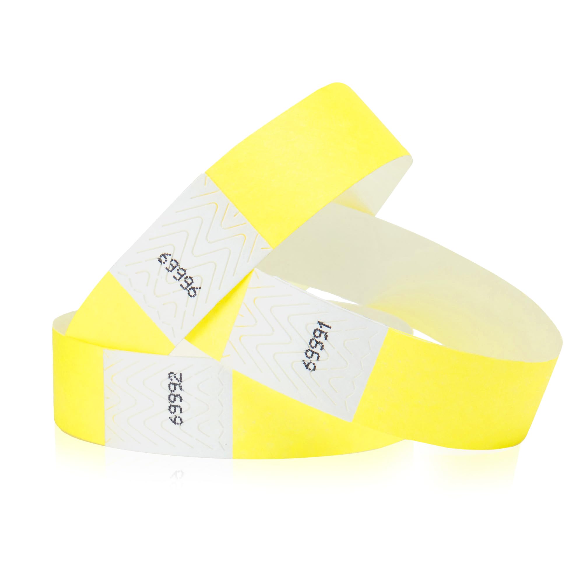 1,000 WristCo 10 Color Variety Pack Tyvek Wristbands for Events - Comfortable Tear Resistant Paper Bracelets ID Wrist Bands for Concerts Festivals Admission Party Identification