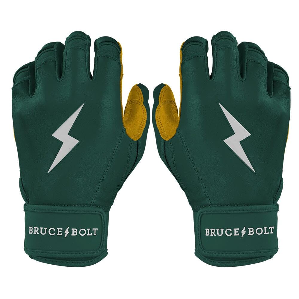 BRUCE BOLT Original Series Short Cuff Batting Gloves - Classic Edition - Adult & Youth Sizes