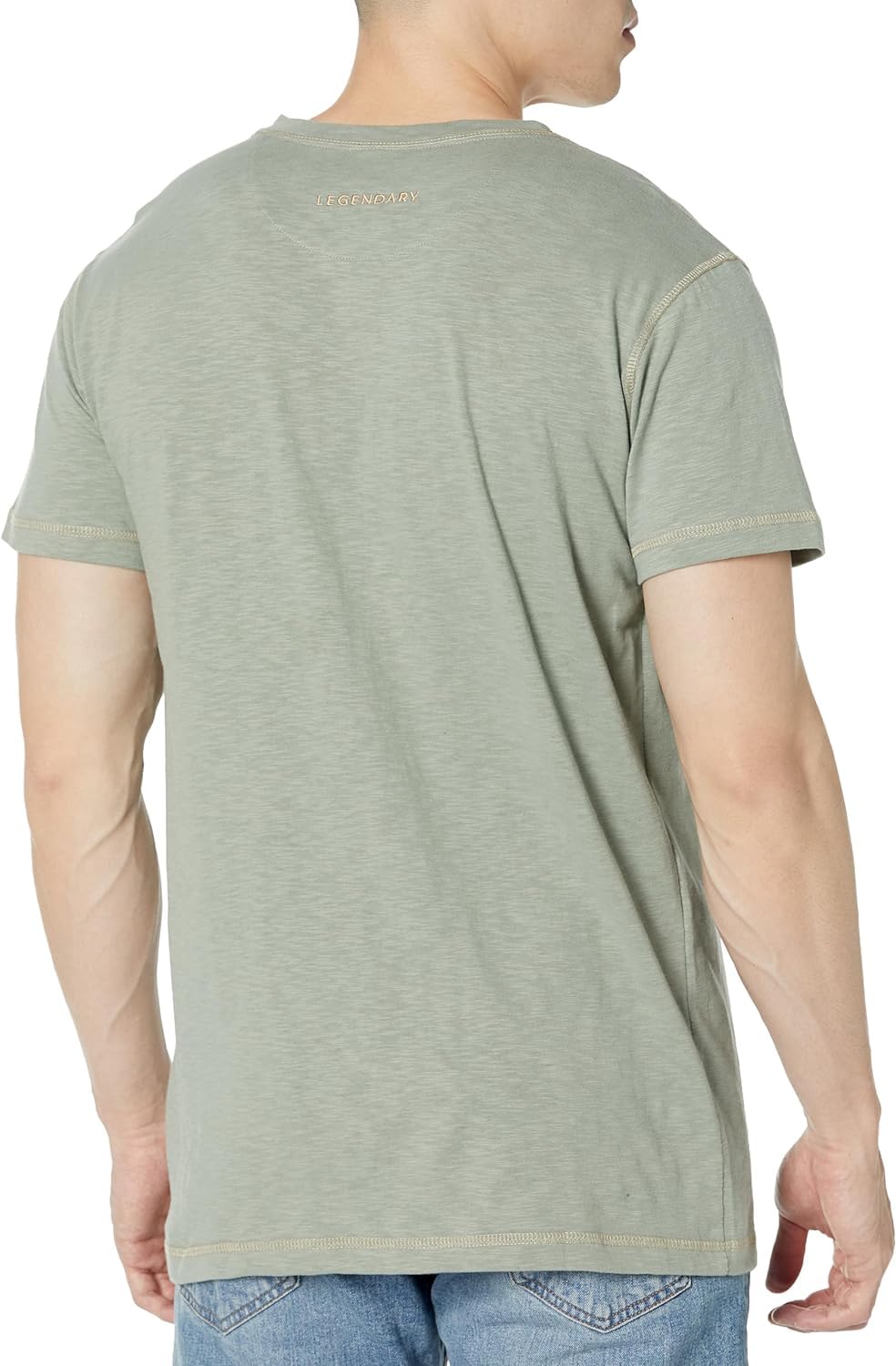 Legendary Whitetails Men's Henley Short Sleeve Casual Fit Shirt