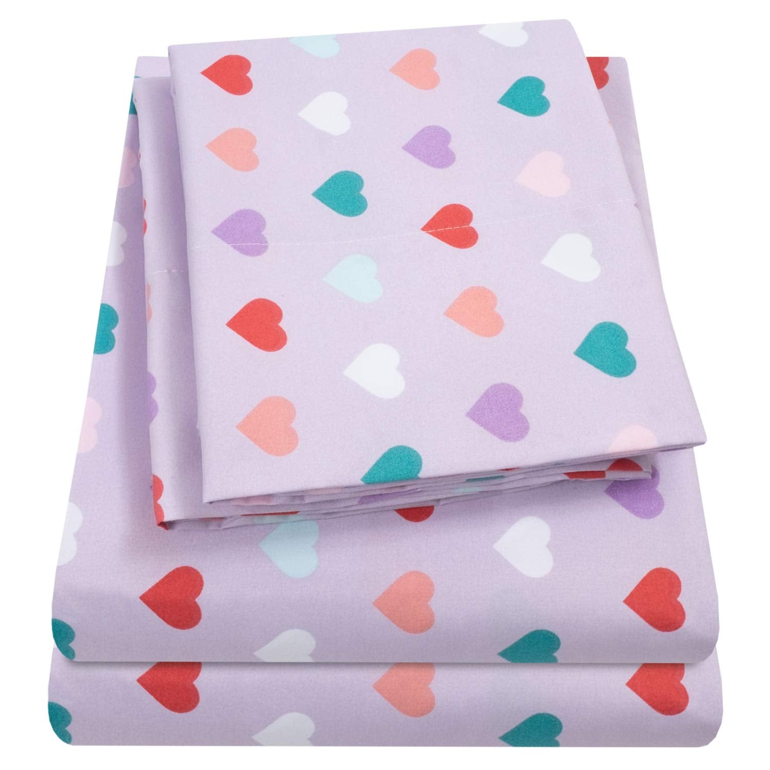 1500 Supreme Kids Bed Sheet Collection - Fun Colorful and Comfortable Boys and Girls Toddler Sheet Sets - Deep Pocket Wrinkle Free Soft and Cozy Bedding - Twin, Ballerinas