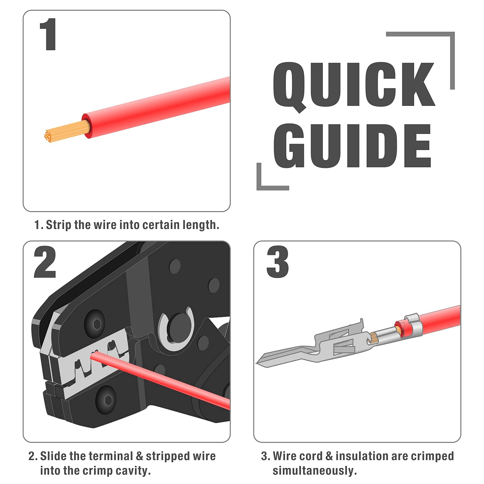 iCrimp IWS4 Solar PV Connector Crimping Tools for AWG14-10 (2.5/4/6mm²) Solar Panel PV Cable with Wire EDM Die