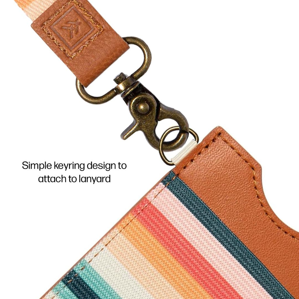 Thread Wallets Ultra Slim Minimalist Leather Card Holder Wallet (Benny)