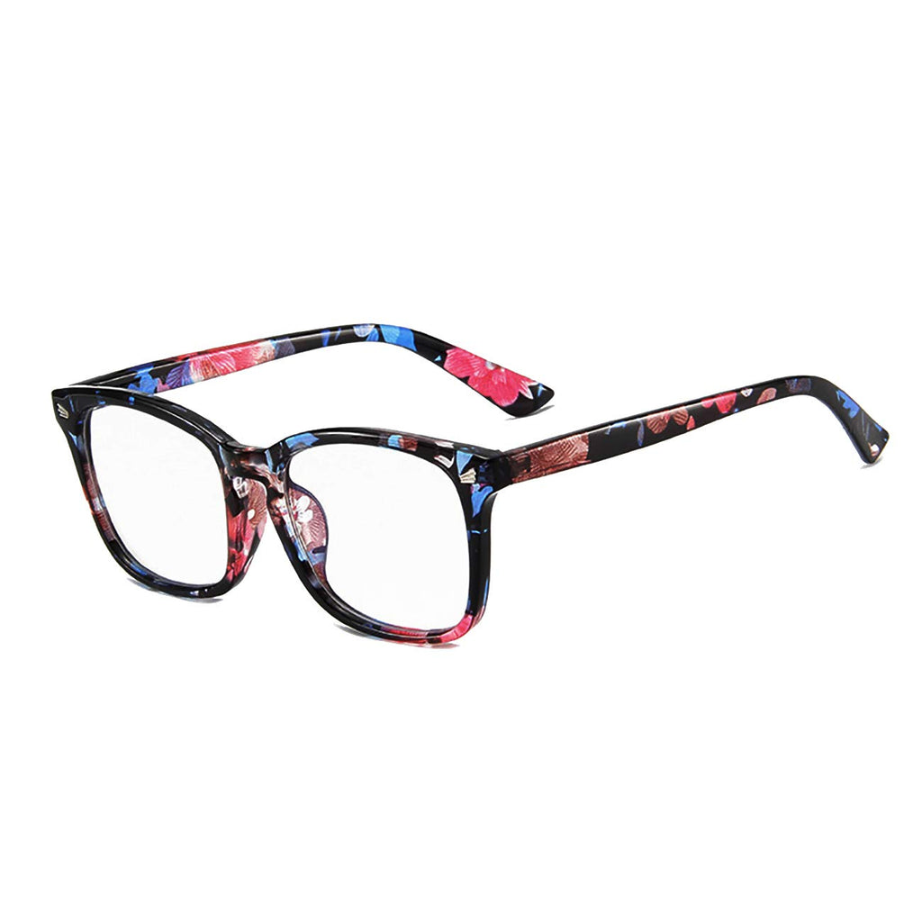 MAXJULI Blue Light Blocking Glasses,Computer Reading/Gaming/TV/Phones Glasses for Women Men(Transparent)
