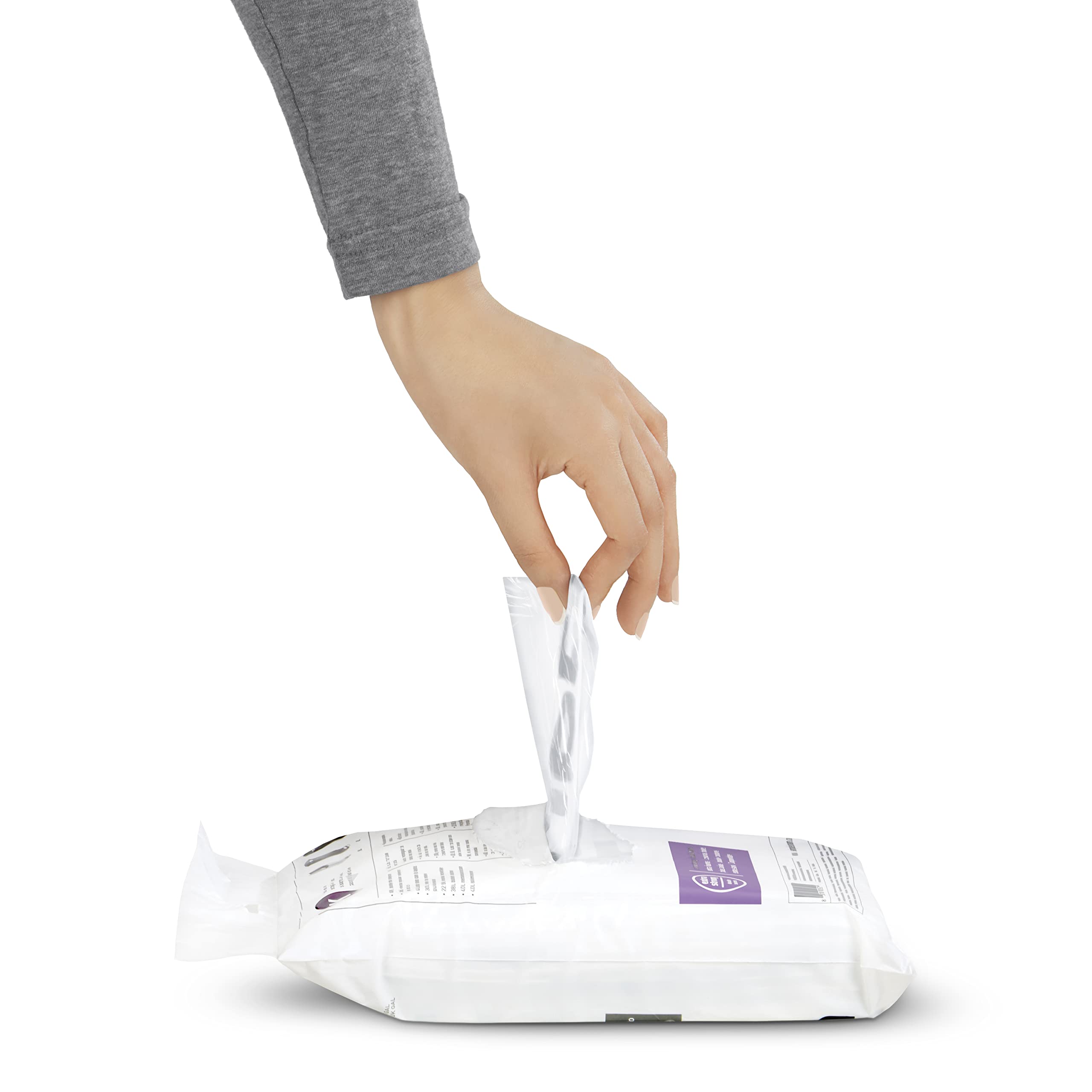 simplehuman Code H 60 Count, Genuine Odorsorb Custom Fit Liners, Drawstring Odor Absorbing Trash Bags in Dispenser Packs, 30-35 Liter / 8-9 Gallon