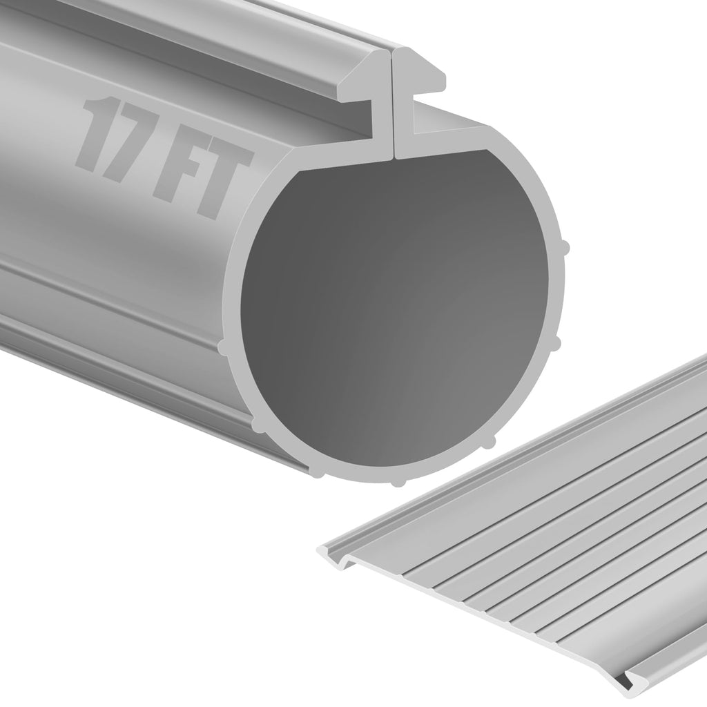 ToLanbbt 8.2FT Garage Door Seals Bottom Rubber 0.19" P Bulb Bottom Weather Seal, Weatherproof Replacement Weather Stripping Compatible with Overhead Door (8.2 FT, Gray)