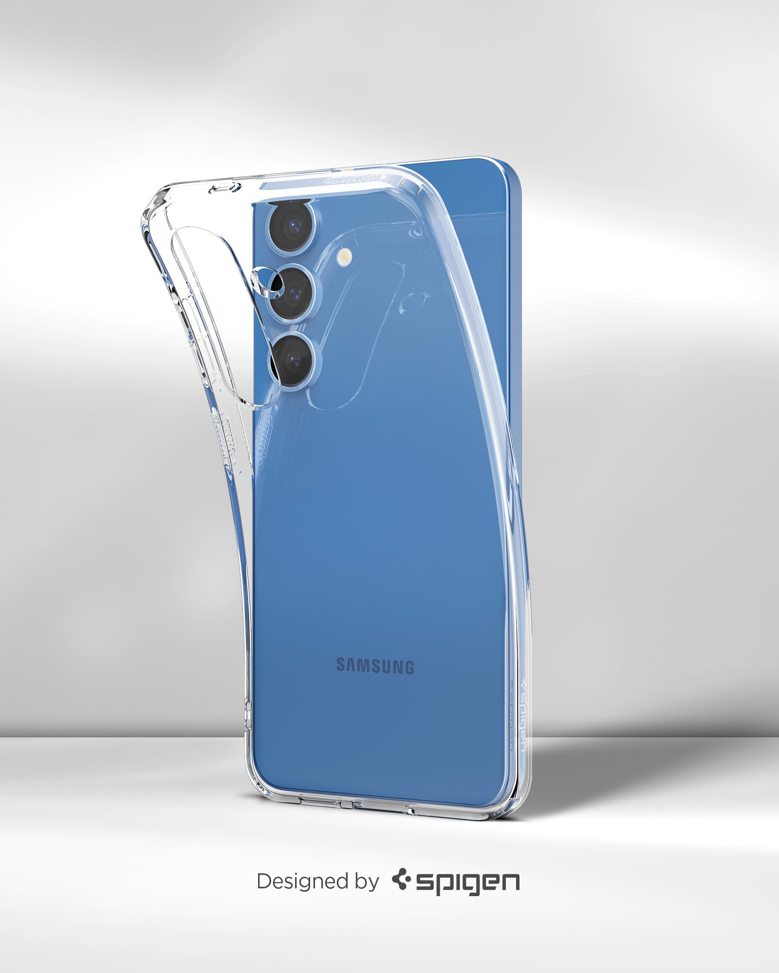 Spigen Liquid Crystal Designed for Galaxy S24 Case (2024) [Military-Grade Protection] - Crystal Clear
