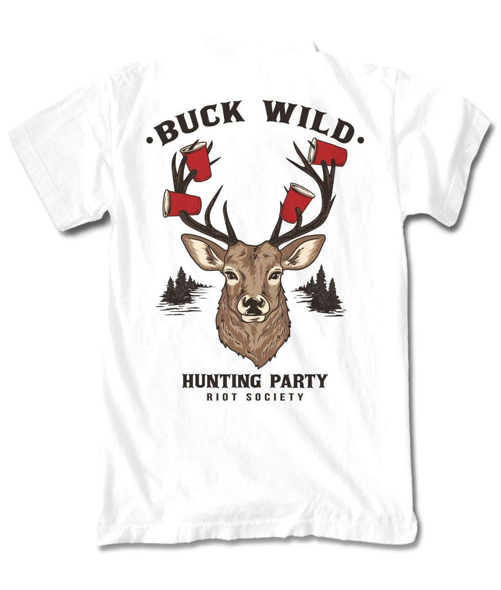 Riot Society Men's Short Sleeve Graphic and Embroidered Fashion T-Shirt