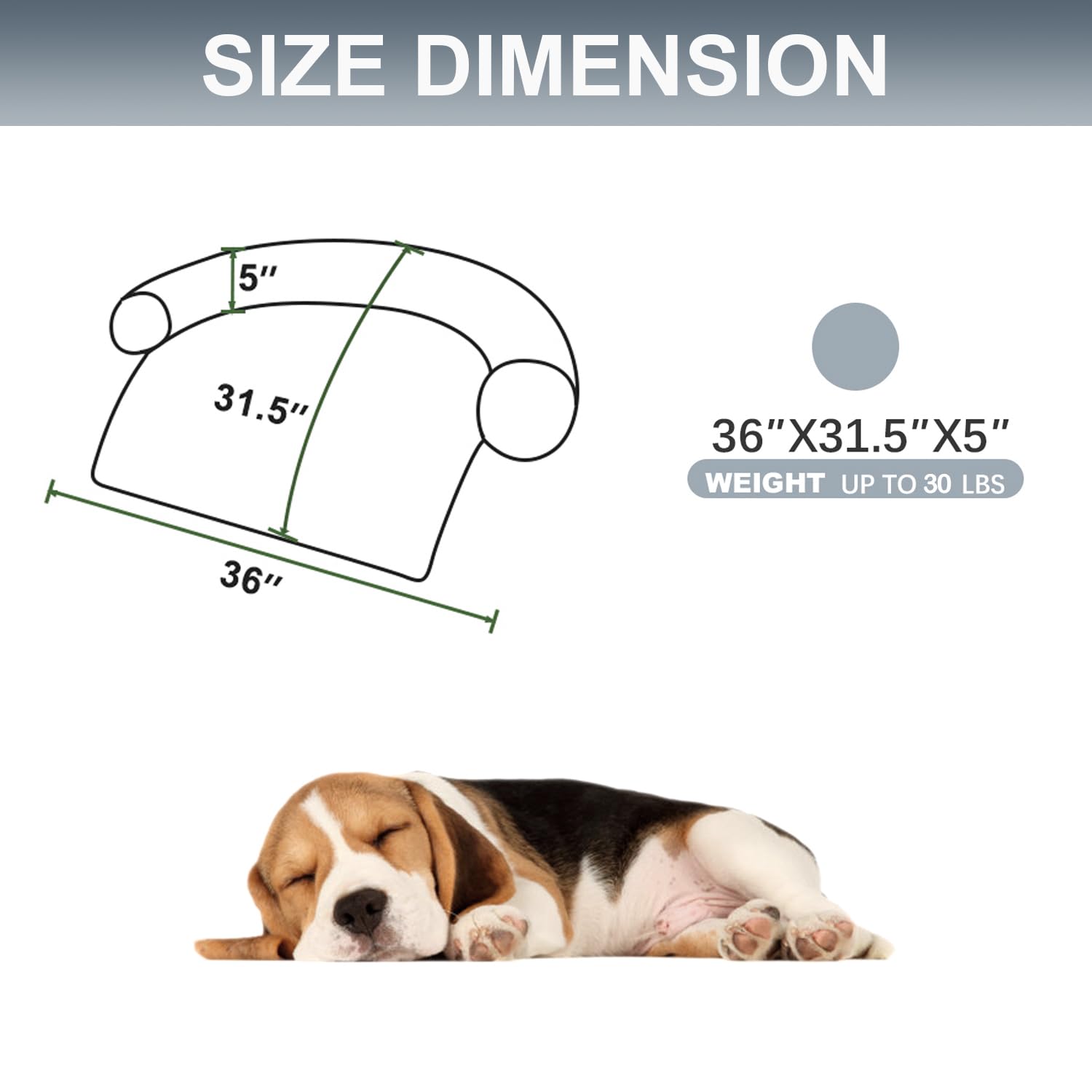 Luxurious Calming Dogs/Cats Bed Mats, Dog Pad Washable Removable Couch Cover, Plush Long Fur Mat for Pets, Waterproof Lining, Perfect for Small, Medium and Large Dogs and Cats (Beige, 31"x23")