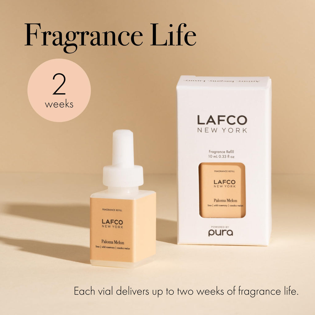 LAFCO New York Pura Smart Device Refill, Big Sky - Pack of 2 - Each Vial Delivers Up to 2 Weeks of Fragrance Life - Made in the USA