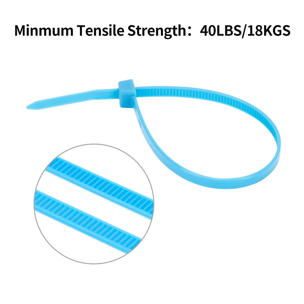 XINGO 1000 PCS 4 inch Pink Zip Ties, 18lb Strength, Small Tie Wraps Self-Locking Nylon Zip Ties for Indoor and Outdoor Use