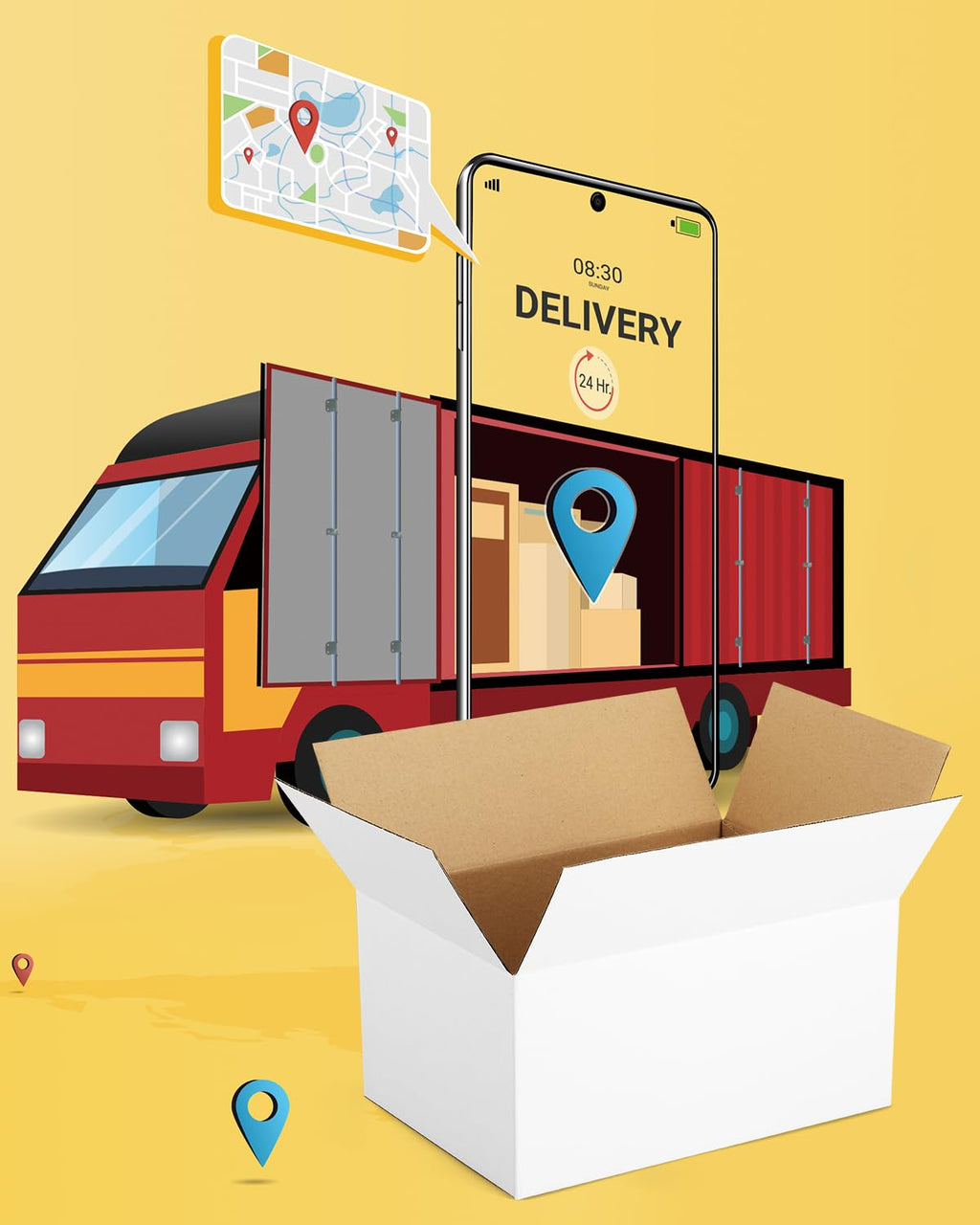 40-Pack-Small-Shipping-Boxes-6x4x4, Corrugated-Cardboard-Boxes-for-Packaging-Small-Business, Brown-Boxes-Mailers
