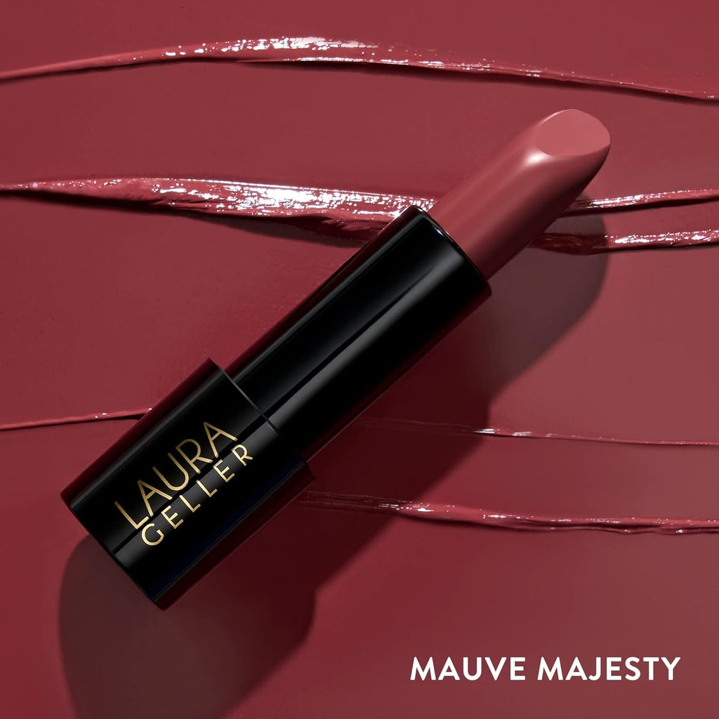 LAURA GELLER NEW YORK Modern Classic Lipstick - Berry Bliss - Ultra-Rich Color - Luxurious and Lightweight - Cream Finish