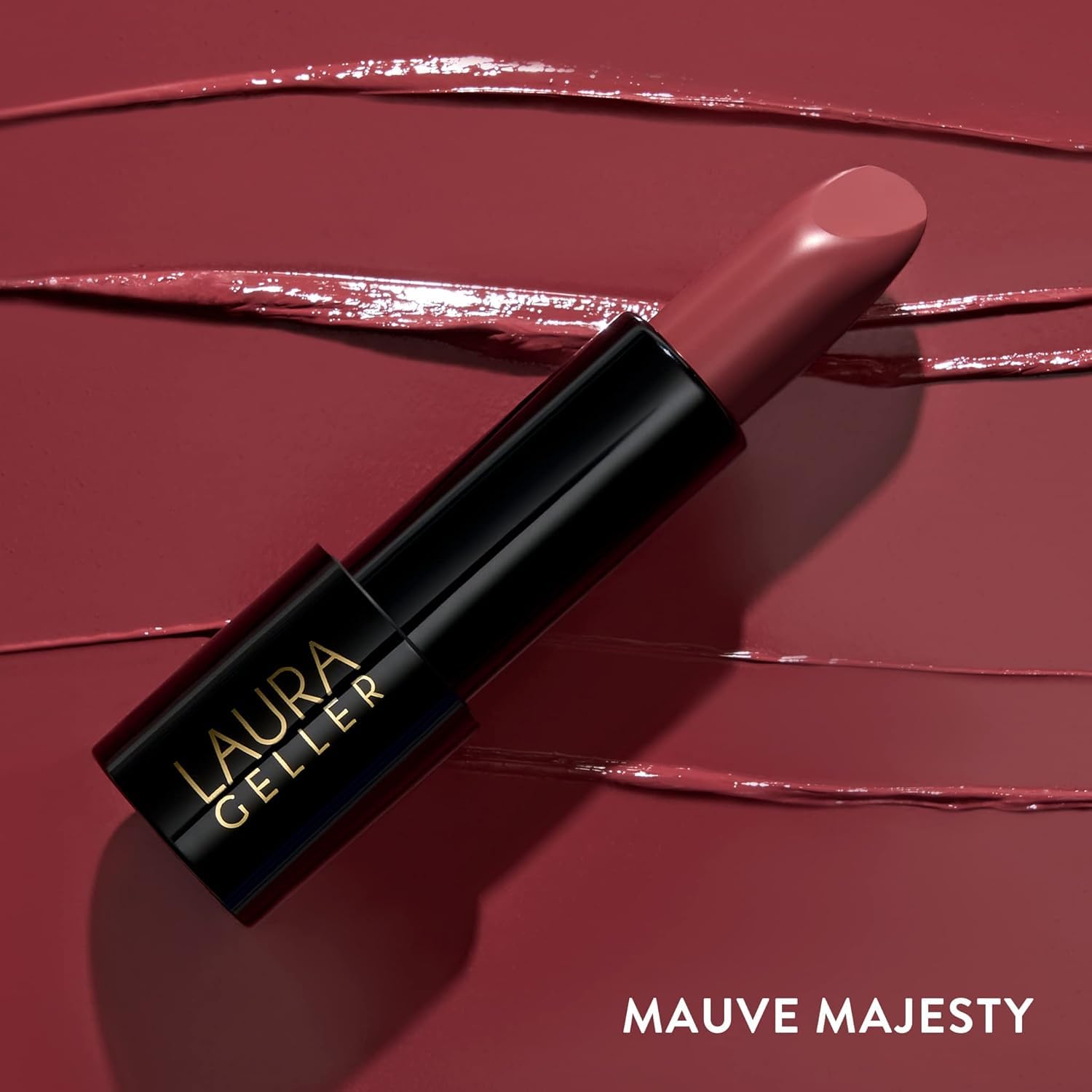 LAURA GELLER NEW YORK Modern Classic Lipstick - Berry Bliss - Ultra-Rich Color - Luxurious and Lightweight - Cream Finish