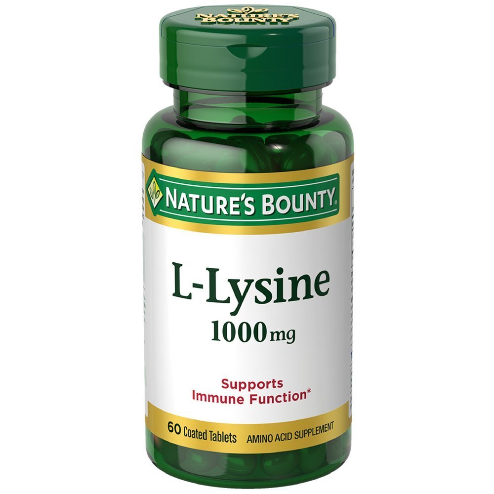 Nature's Bounty L-Lysine, 1000mg, 60 Tablets