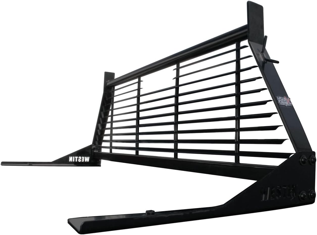 Westin 57-8005 HD Headache Rack fits 2008-2026 F-250 F-350 2008-2024 F-450 F-550HD F-600 Black Steel