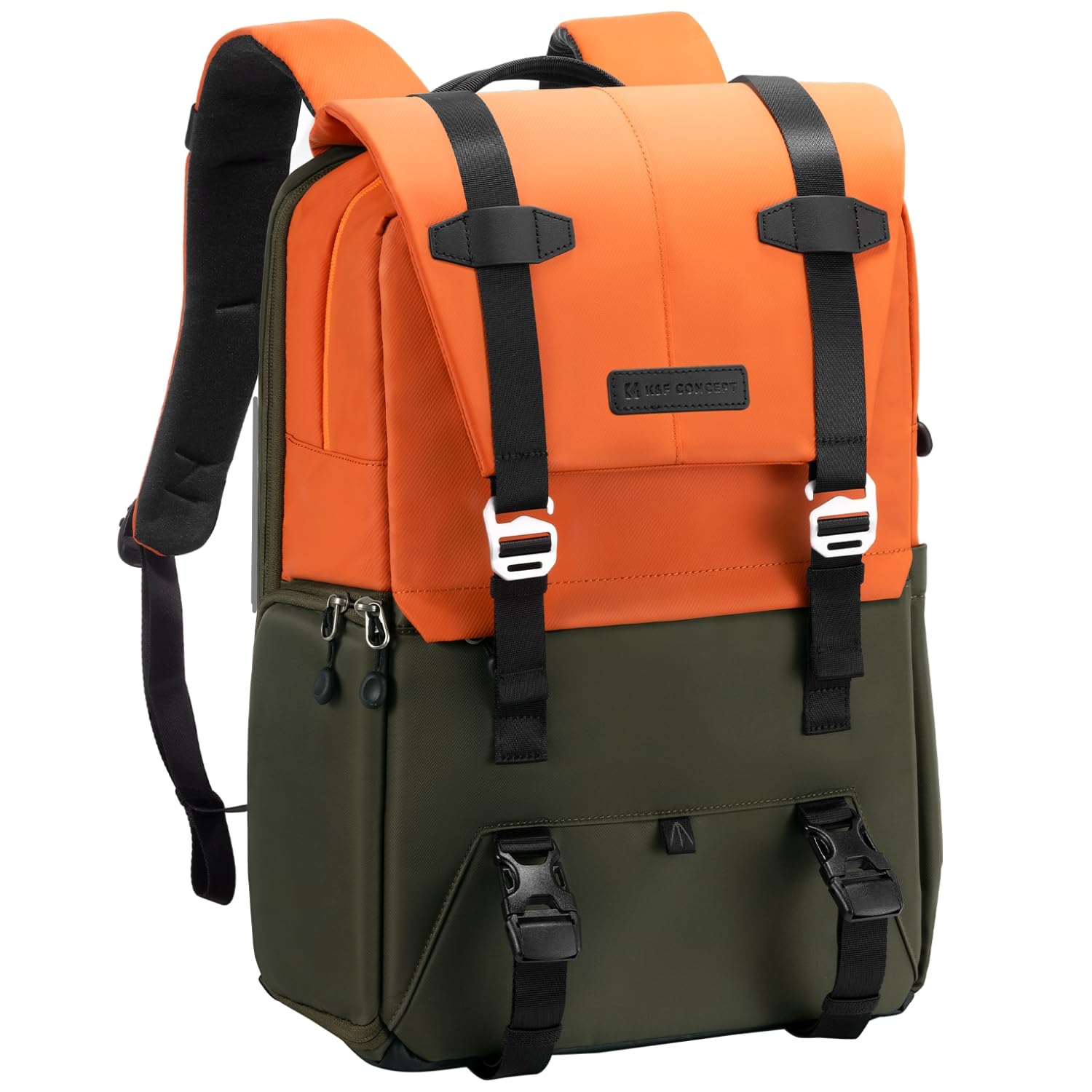 K&F CONCEPT Camera Backpack, Camera Bags for Photographers Dslr Cameras Compatible for Canon Nikon Sony DJI Mavic Drone, 20L Large Capacity Bag Cover 15.6 Inch Laptop Camera Cases with Raincover