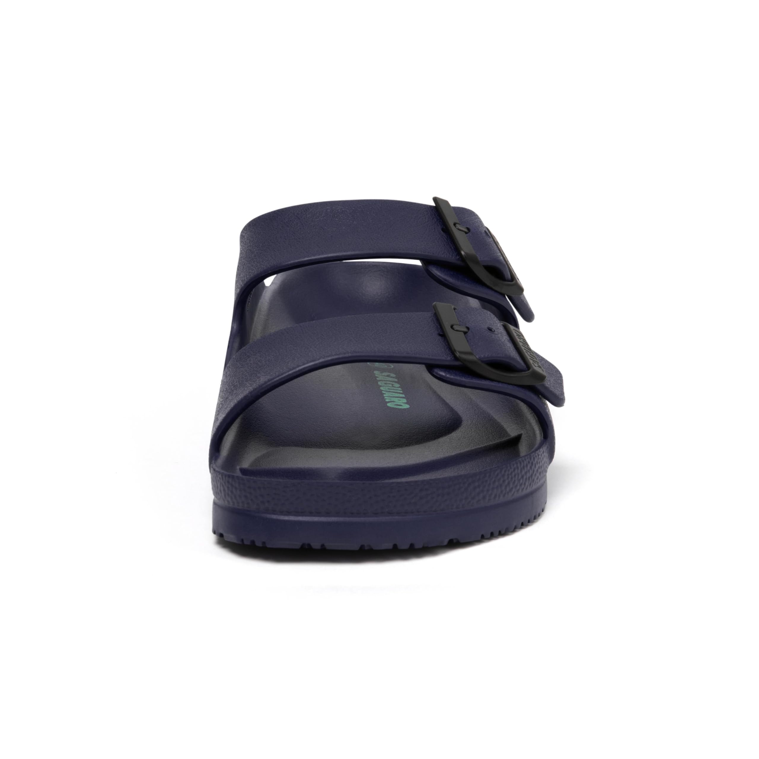 SAGUARO Men's Women's Comfort Double Buckle Sandals Lightweight Adjustable EVA Sandals with Rubble Sole