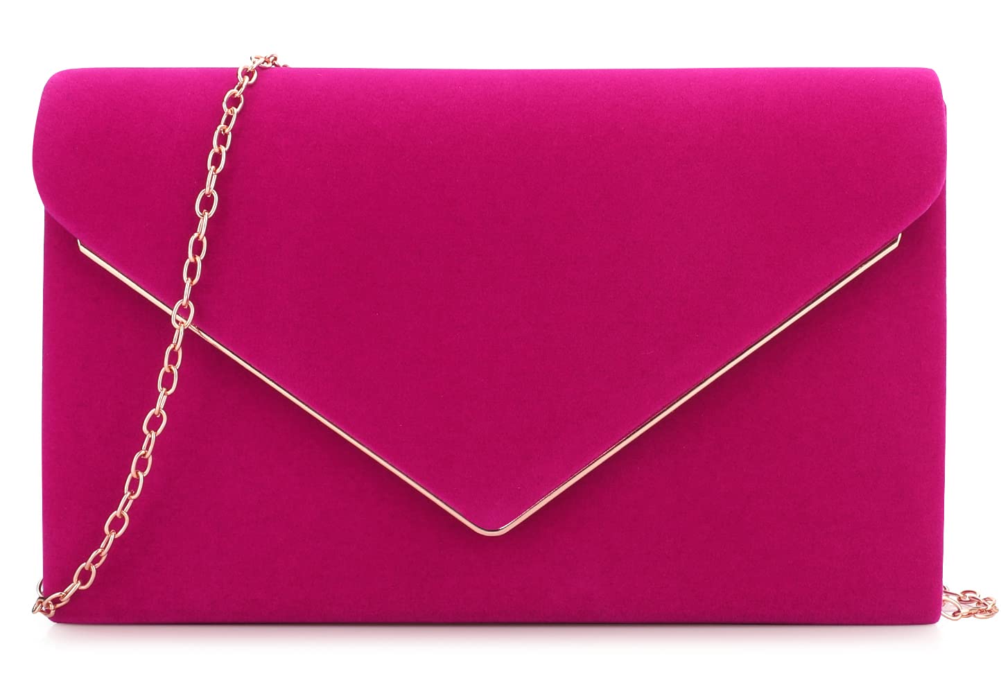 BBjinronjy Clutch Purse for Women Evening Bags Handbags for Wedding Party Cocktail Prom Faux Suede Crossbody Shoulder Bag