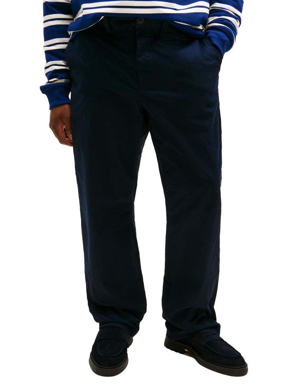 Tommy Hilfiger Men's Big & Tall Stretch Cotton Chino Pants in Classic Fit