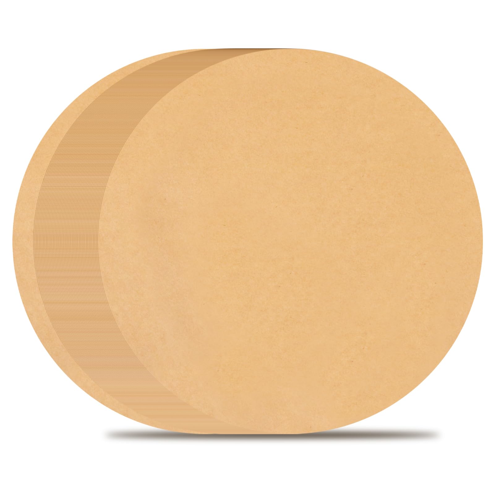 BOYAN 6 Inch Parchment Paper Rounds, Set of 220, Hamburger Patty Paper/Burger Press Paper, Non Stick Small Pre-cut Round Parchment Paper for Cake Pan, Springform Pan, Burger Patty Maker and More