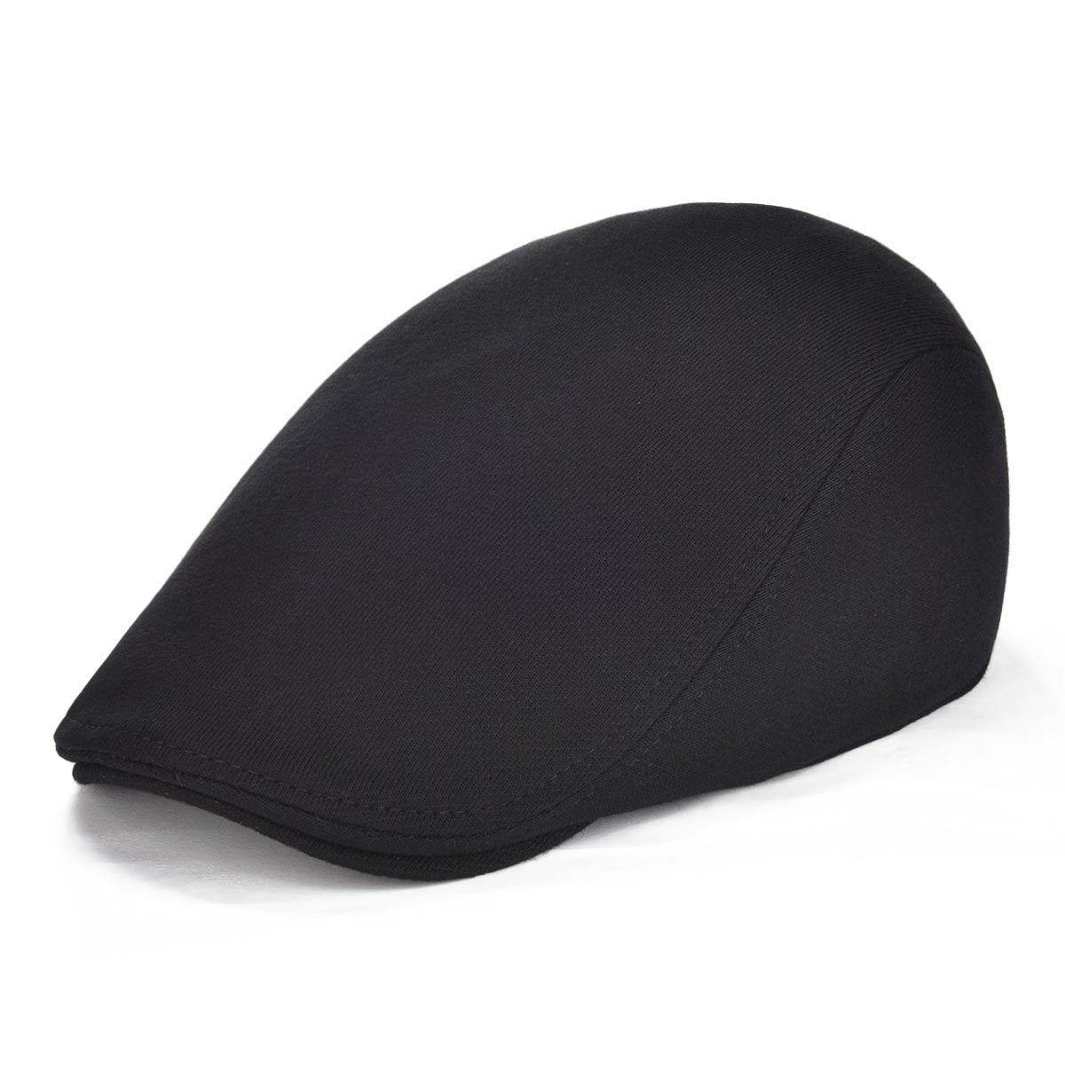 FEINION Men Cotton Newsboy Cap Soft Fit Cabbie Hat
