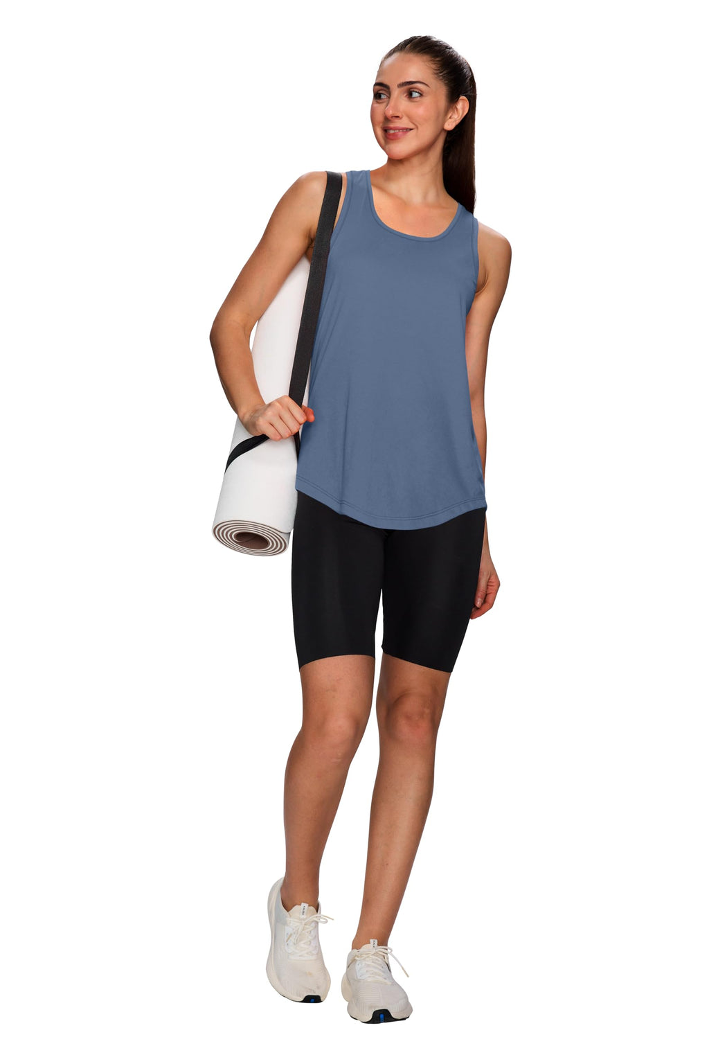 WIHOLL Workout Tops for Women Summer Athletic Tank Tops Sleeveless Shirts Beach Lightweight Gym Clothes