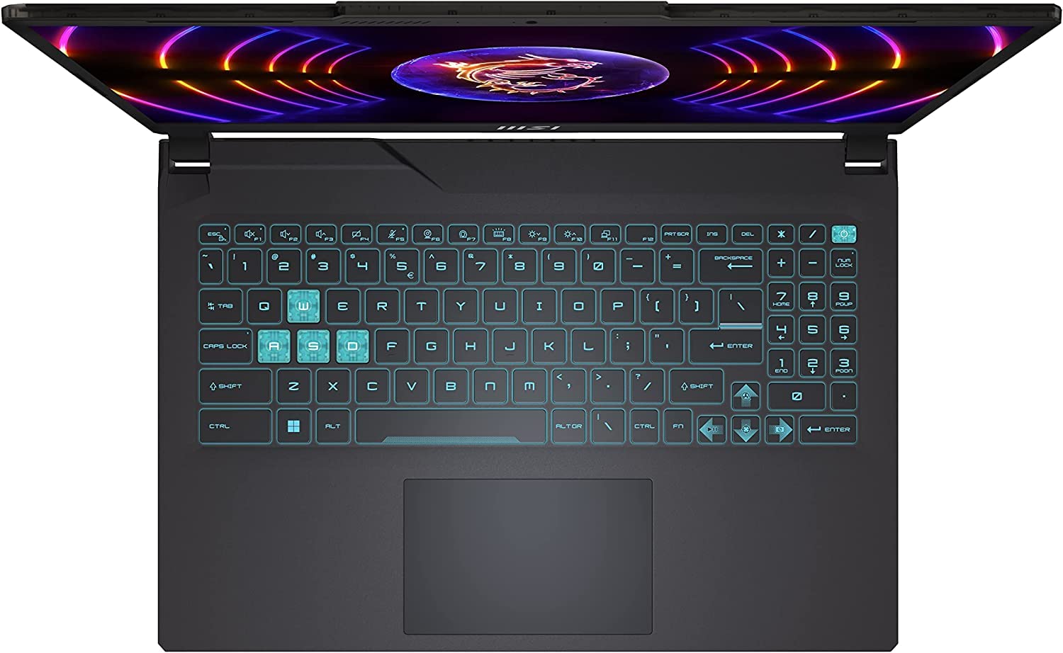 MSI 2023 Cyborg 15.6" 144HZ FHD Gaming Laptop Computer- 13th Gen Intel Core i7-13620H - GeForceRTX 4050-16GB DDR5 RAM - 512GB NVMe SSD - Win11 Home: Black A13VE-218US