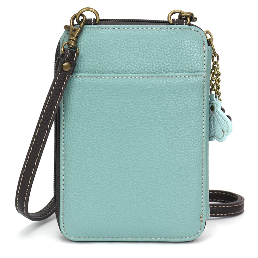 CHALA Wallet Crossbody Cell Phone Purse - Women Faux Leather Multicolor Handbag with Adjustable Strap
