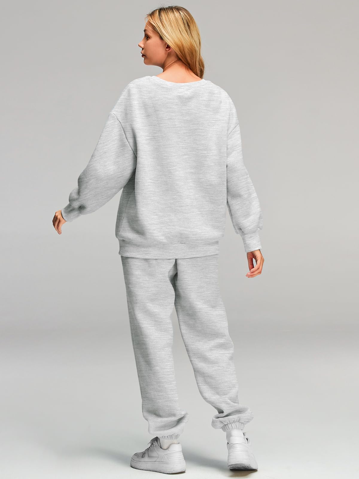 AUTOMET Womens 2 Piece Outfits Sweatsuit Lounge Sets Matching Sweat Set Pockets