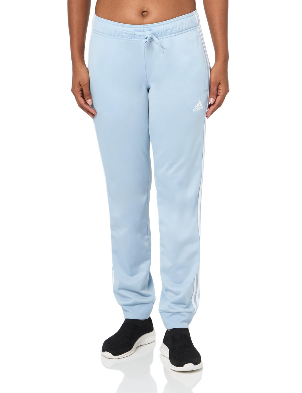 Adidas Womens Essentials Fleece Tapered Cuff Pants