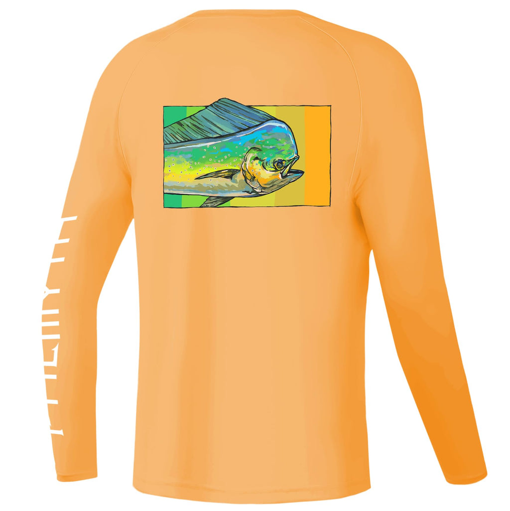 Palmyth Boys Fishing Shirt Youth Long Sleeve T-Shirt UPF 50+ Sun Protection