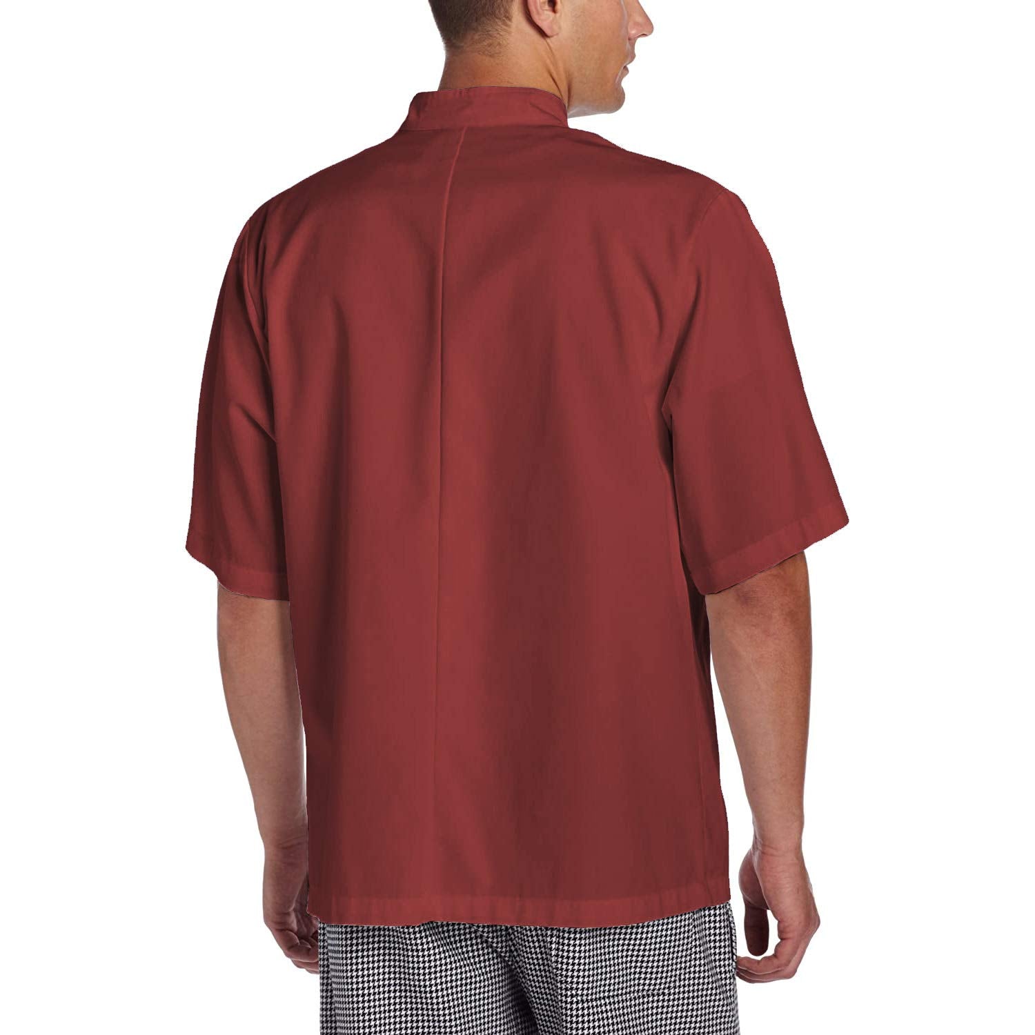 Chef Code Men's Short Sleeve Unisex Classic Chef Coat