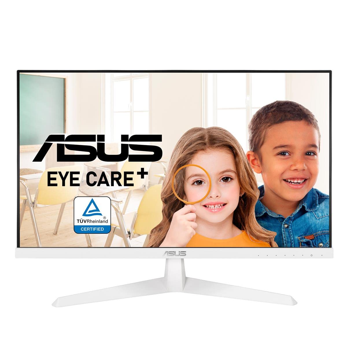 ASUS 22” Eye Care Monitor (VP229QF) – 100Hz, IPS, Full HD, 99% sRGB, Frameless, Adaptive-Sync, DisplayPort, HDMI, Low Blue Light, Flicker Free, Wall Mountable, 3 yr Warranty
