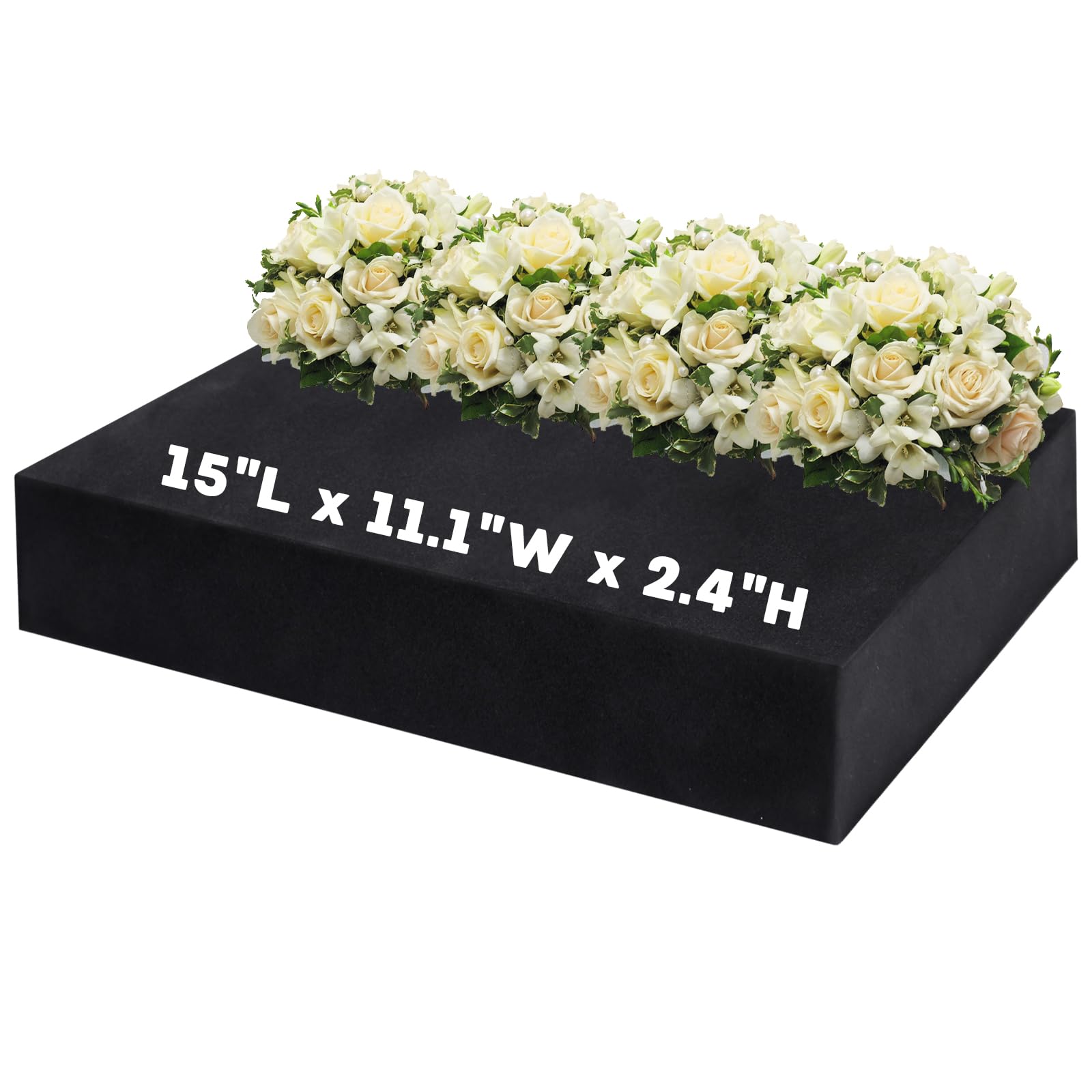 Prashent 9.2FT 14 Piece Floral Wet Foam Garland for Fresh Flowers, Floral Craft Wet Foam for Home Garden Wedding Decoration, Arch Door Tabletop Flower Arrangement DIY Material