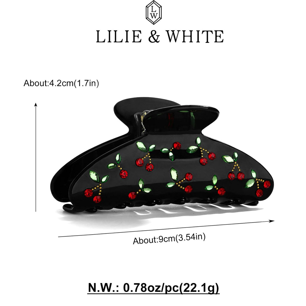 LILIE&WHITE Tortoise Claw Clips For Women - Strong Thick Hair Styling Accessories With Claws For Styling 1PC