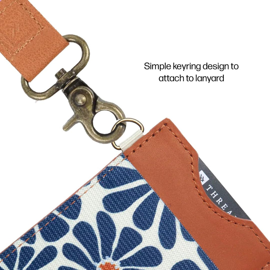 Thread Wallets Ultra Slim Minimalist Leather Card Holder Wallet (Benny)