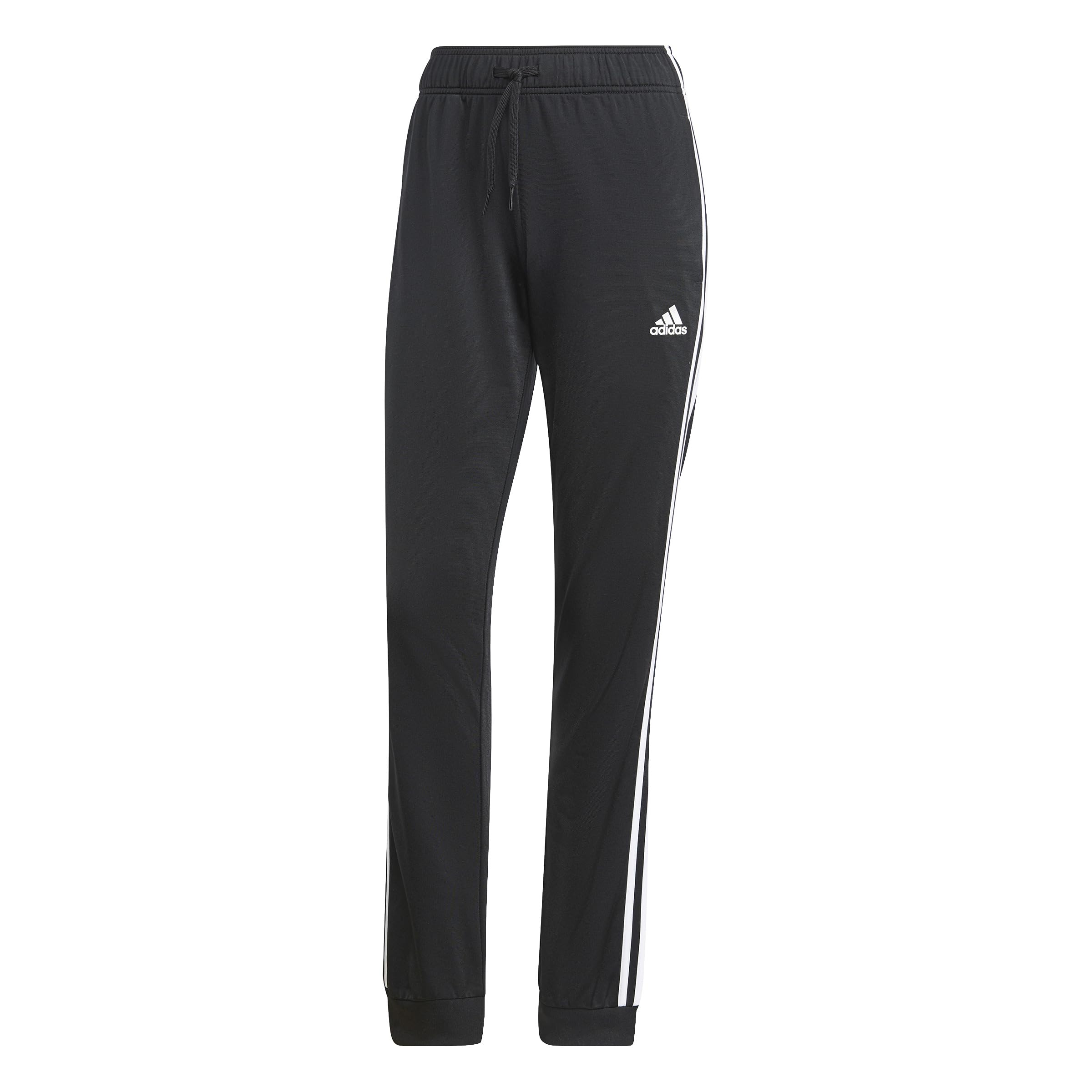 Adidas Womens Essentials Fleece Tapered Cuff Pants