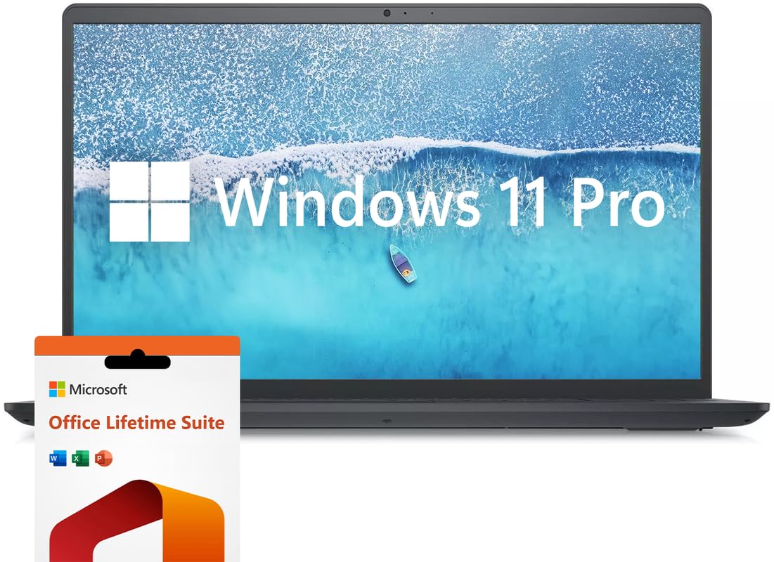 Dell 2023 Inspiron 15 3520 Laptop, 15.6" FHD Display, Intel Core i5-1135G7 up to 4.2GHz, 8GB RAM, 256GB SSD, Intel UHD Graphics, Wi-Fi, Bluetooth, Windows 11 Home