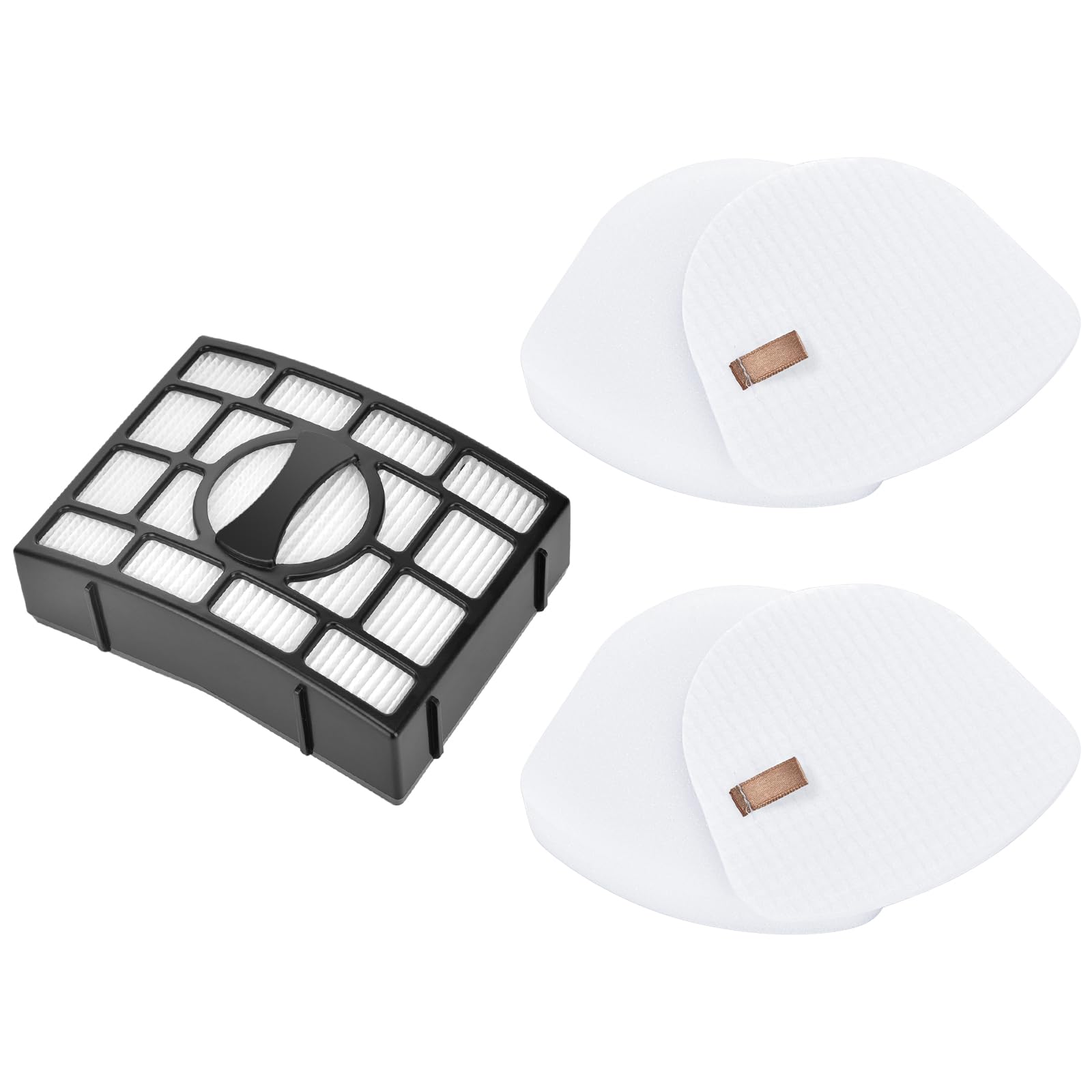 Anewise Filter Replacement for Shark Navigator Lift Away Deluxe Professional Vacuum ZU503AMZ NV350 NV351 NV352 NV355 NV357 NV360 NV370 UV440 UV540, Parts XFF350 & XHF350, 1 HEPA + 2 Pre-Felt Filters