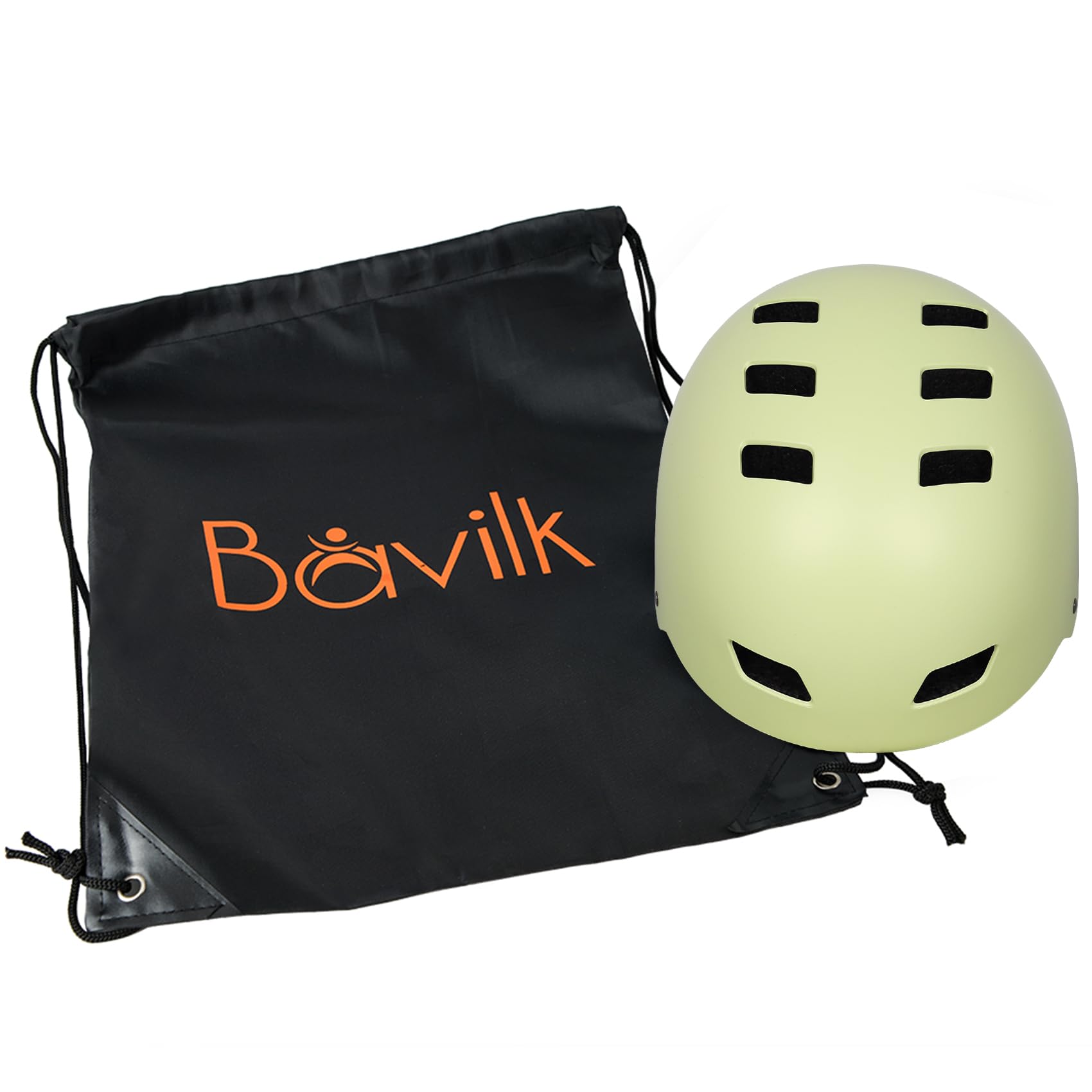 Bike Helmet 3 Sizes for Teenager Kids Youth Adults,Bavilk Skateboard Helmet Adjustable Multi-Sport Bicycle Cycling Scooter Roller Skate Inline Skating Rollerblading for Girls Boys Women Men Teen