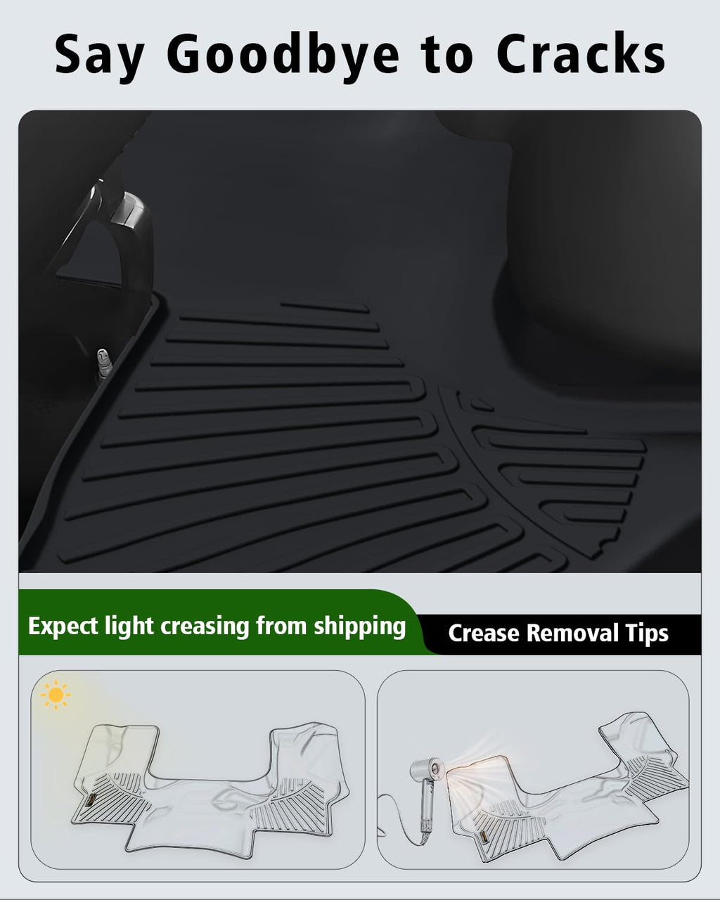 Floor Mats & Cargo Mat & Backrest Mat Custom for Toyota RAV4 Hybrid 2026 (Not for Cargo Area with Subwoofer) (Not for Phev), Door Sill Guards, All Weather TPE Floor Liners for RAV-4 2026 Accessories