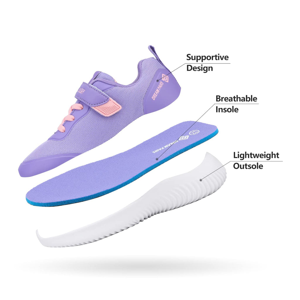 DREAM PAIRS Boys Girls Shoes Kids Tennis EZ-Ons BreezeRunners Running Sneakers