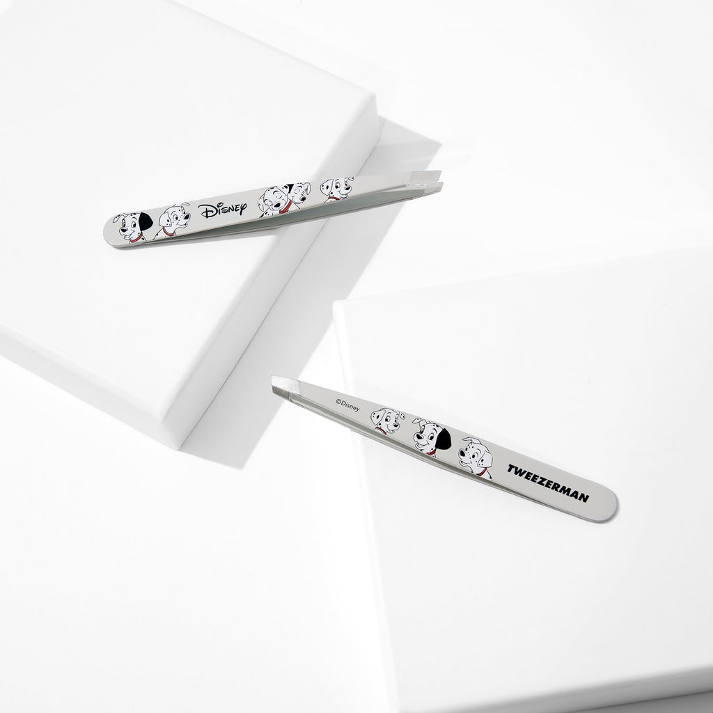 Tweezerman Exclusive 40th Birthday Slant Tweezer - Hair Removal Tweezers, Stainless Steel