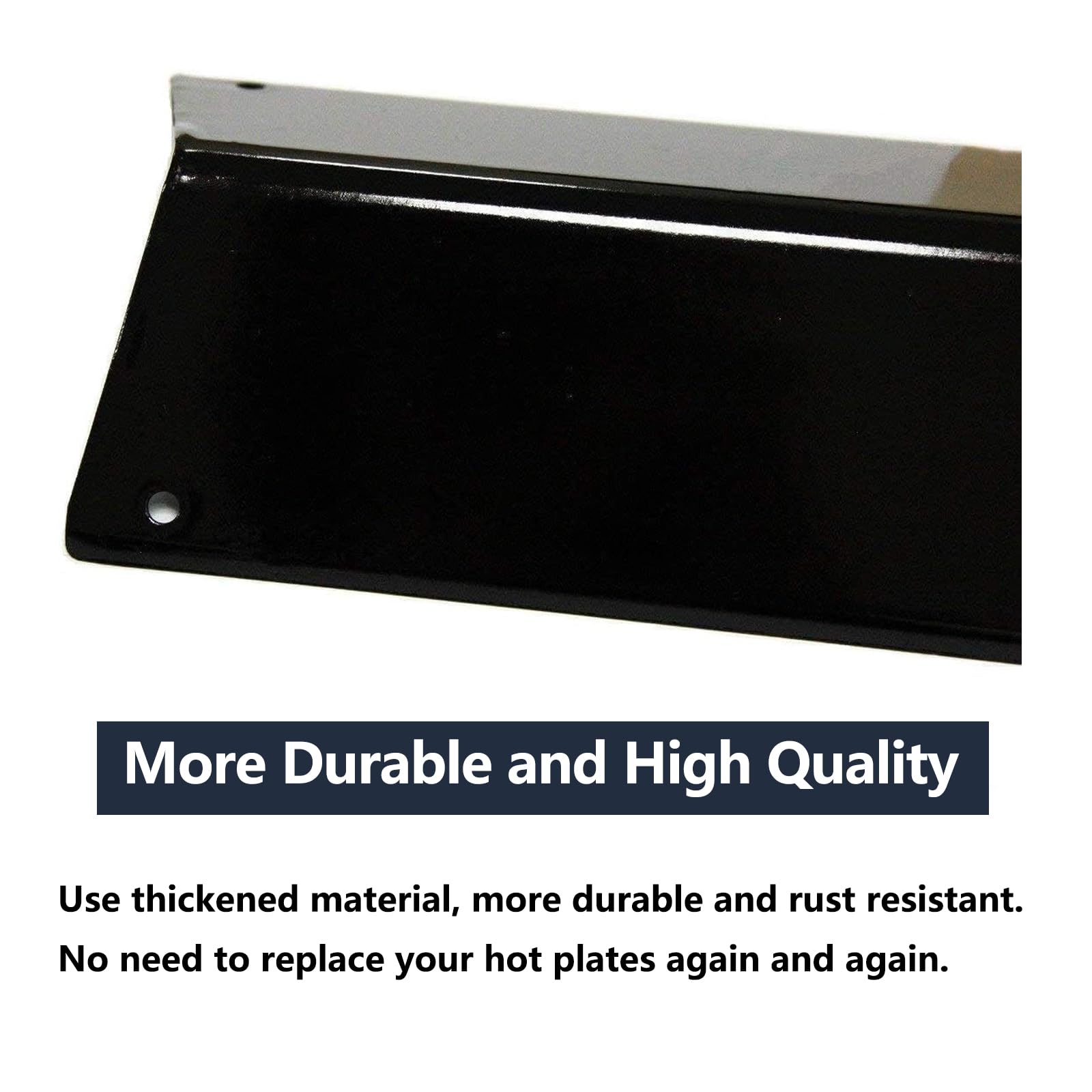 Hongso 21.5 Inch Flavorizer Bars 7535 for Weber Genesis Silver A, Spirit 200 Series E210 S210 (with Side Mounted Control), Spirit 500 Gas Grill Models, Heat Plate Replacement 7534 65902 8217, 5-PC