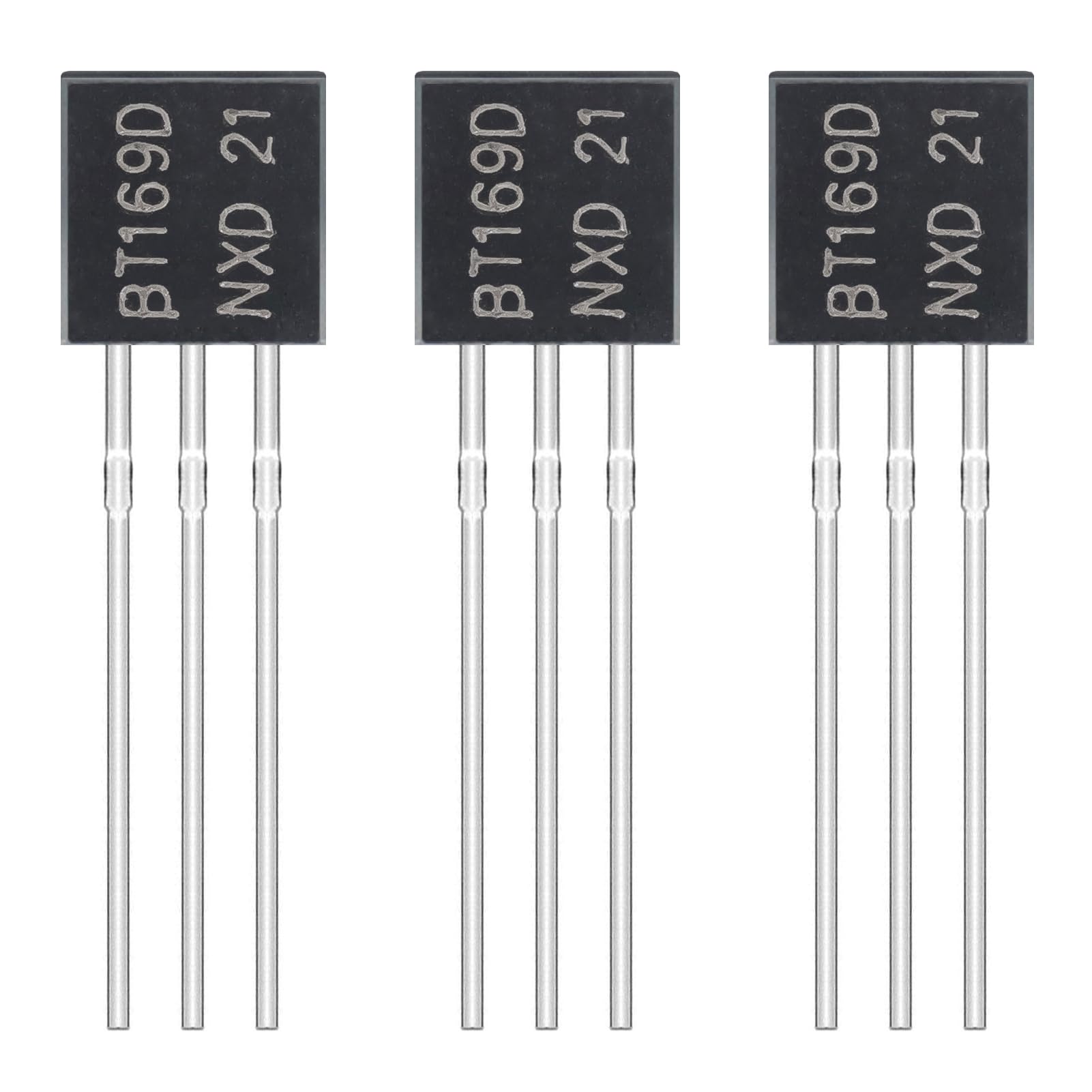 2N2222 2N2222A Amplifier Transistors NPN Silicon Transistor TO-92 60V 800mA (Pack of 200pcs)